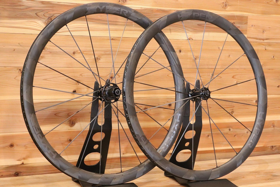 ウィンスペース WINSPACE ルン LUN ハイパー HYPER 38mm シマノ 11S/12S 19C カーボン チューブレス ホイールセット 【広島店】