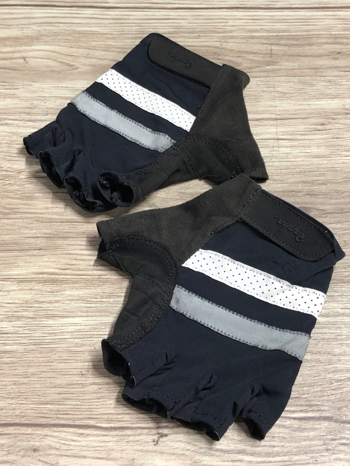 KH126 ラファ Rapha 指切り グローブ 紺 黒 グレー ※サイズ不明