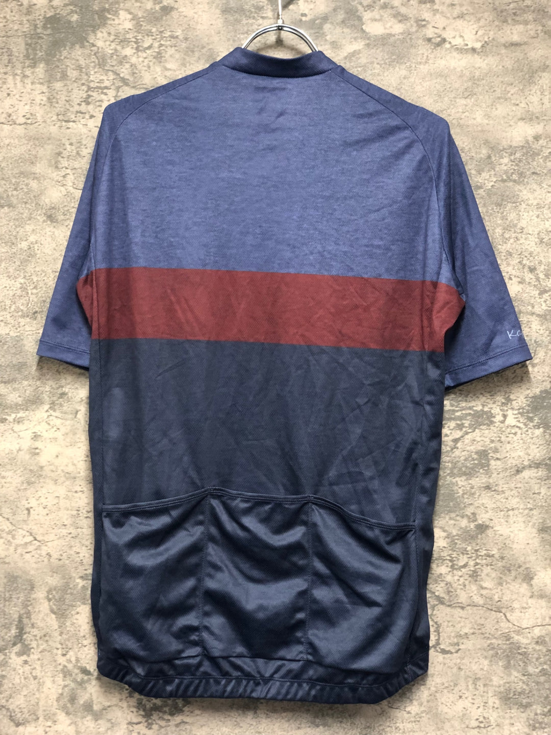 JU157 カペルミュール KAPELMUUR 半袖 サイクルジャージ XL 紺茶