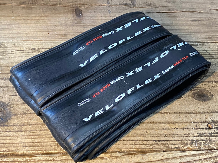 JX989 ヴェロフレックス VELOFLEX Corsa RACE TLR チューブレスレディ タイヤ 700x25 2本セット