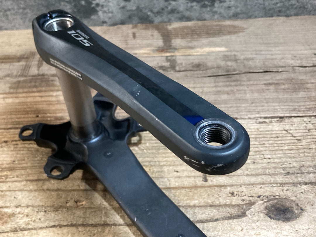 KF580 シマノ SHIMANO 105 FC-5800 クランクアーム 170mm ※クランクボルト欠品