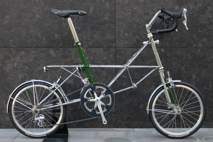 アレックスモールトン Alex Moulton AM-GT 分割式 シマノ デュラエース 7400 8S ステンレス 17インチ 小径車 ミニベロ 【福岡店】