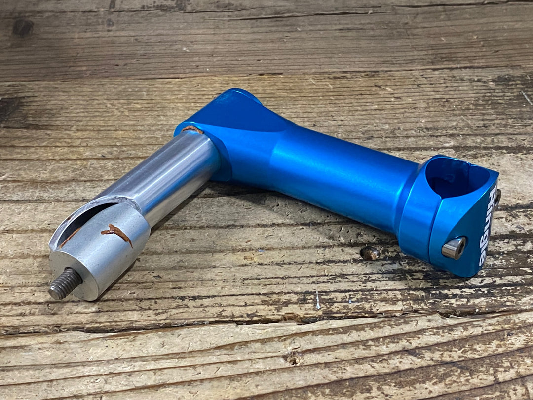 KE466 リングル RINGLE ZOOKA スレッドステム アルマイト ブルー 120mm Φ25.4