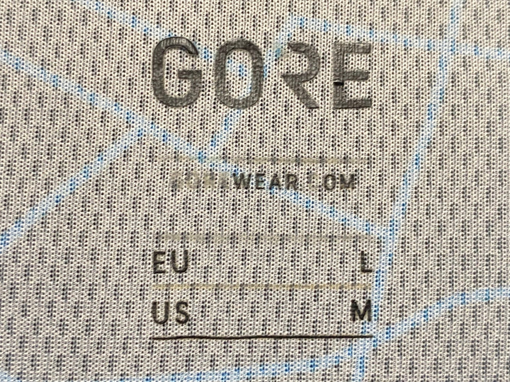 JQ797 ゴア GORE 半袖 サイクルジャージ 黒 青 EU-Lサイズ