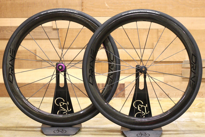 エリートホイールズ ELITE WHEELS ドライブ DRIVE 40D カーボン チューブレスレディ ディスク ホイールセット シマノ12/11S 【立川店】