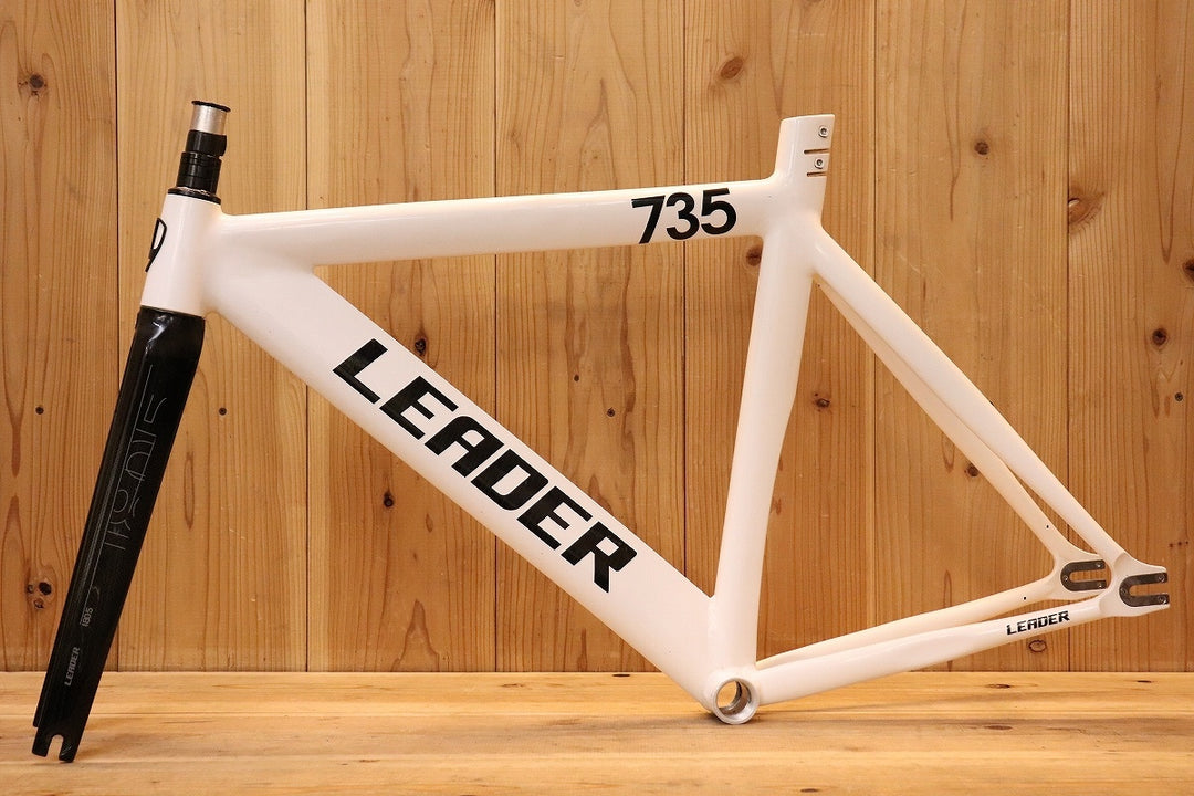 リーダーバイク LEADER BIKES 735 51サイズ アルミ ピストバイク フレームセット 【芦屋店】
