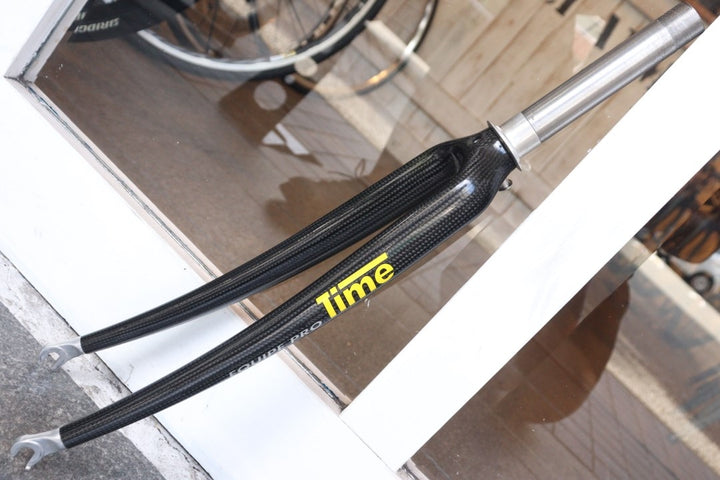 タイム TIME イクイップ プロ EQUIPE PRO カーボン フロントフォーク 1インチ 【横浜店】