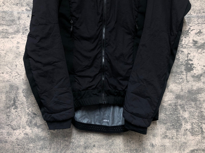 KL250 アディダス adidas 長袖 サイクルジャケット 黒 XO 中綿 ※臭い付着