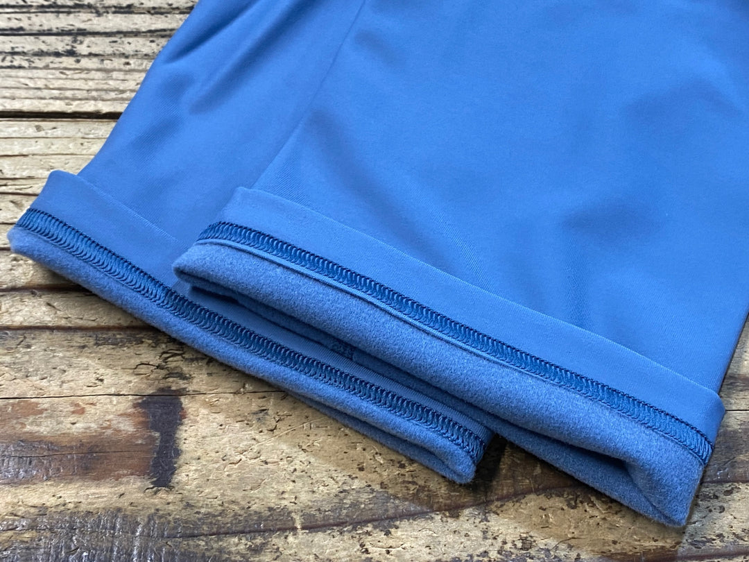 KJ843 スポーツフル sportful knee warmers 裏起毛 ニーウォーマー 青 L