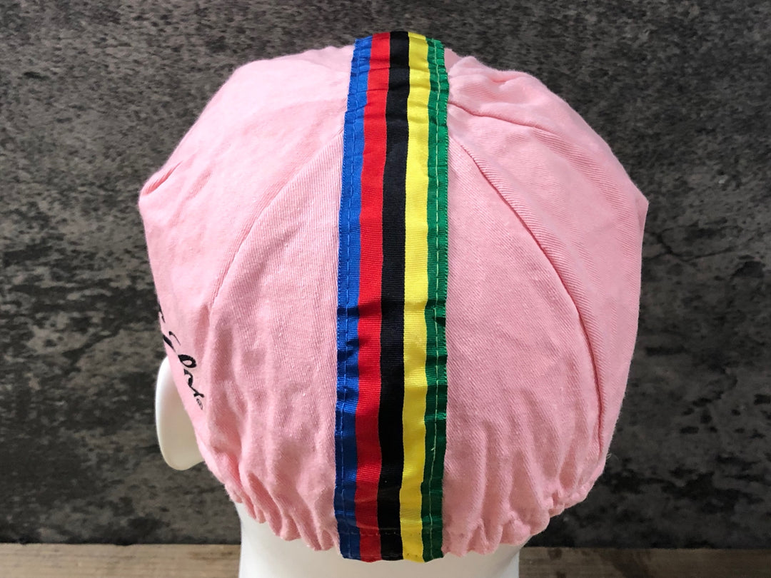 KM373 カンパニョーロ CAMPAGNOLO サイクルキャップ ピンク