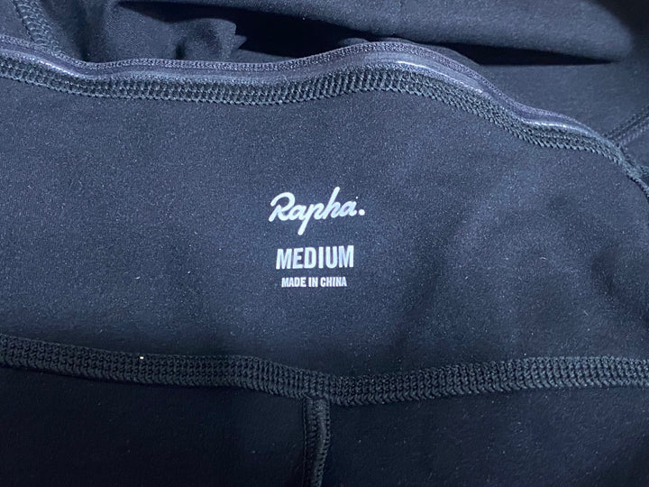 KM147 ラファ Rapha WOMEN'S SHORT CARGO SHORTS ビブショーツ 黒 M ※穴あき
