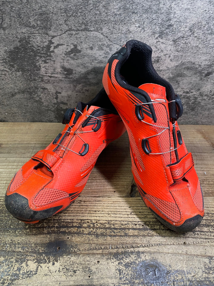 JJ447 ノースウェイブ NORTHWAVE SCORPIUS2 PLUS ビンディングシューズ SPD EUR44 赤