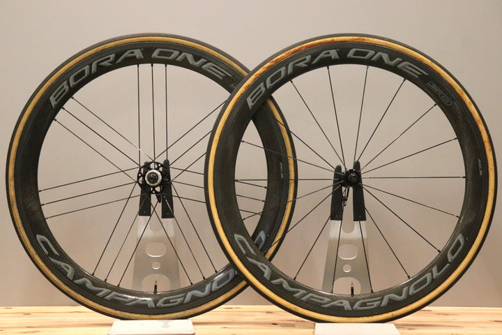 カンパニョーロ CAMPAGNOLO ボーラワン BORA ONE 50 AC3 カーボン チューブラー ホイールセット シマノ11S/12S 【仙台店】