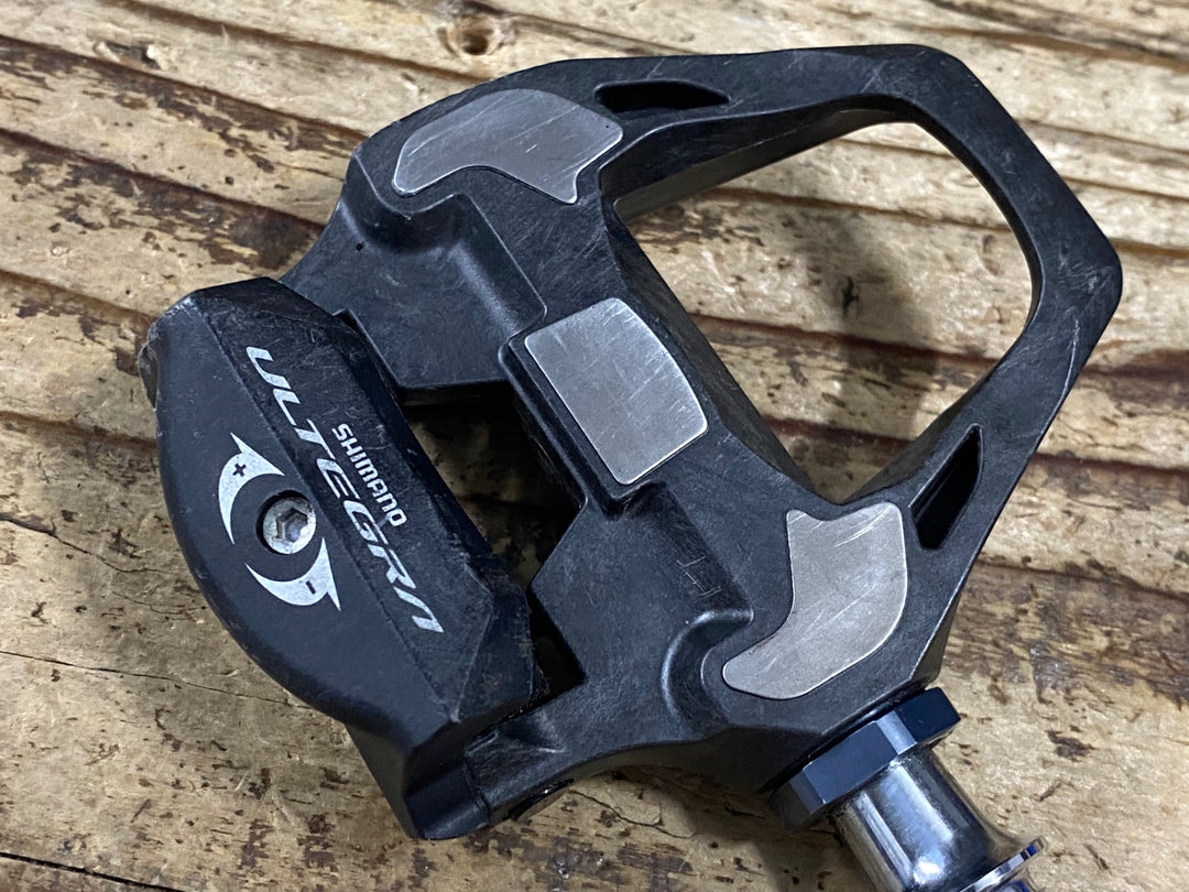 JZ368 シマノ SHIMANO アルテグラ ULTEGRA PD-R8000 ビンディングペダル SPD-SL 黄クリート付