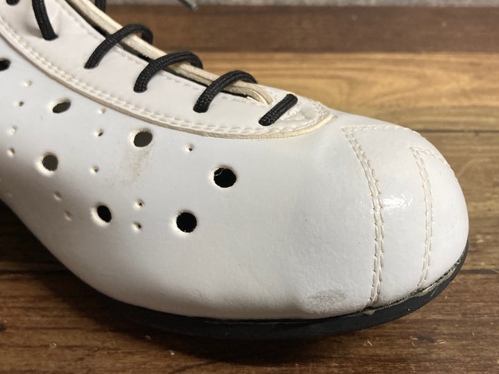 JZ182 ヴィットリア Vittoria Shoes 1976 Classic L-RUBBER ビンディングシューズ EU38 2穴 白