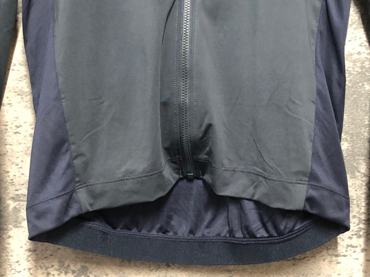 KM135 ラファ Rapha PRO TEAM LONG SLEEVE LIGHTWEIGHT JERSEY 長袖 サイクルジャージ 紺 L