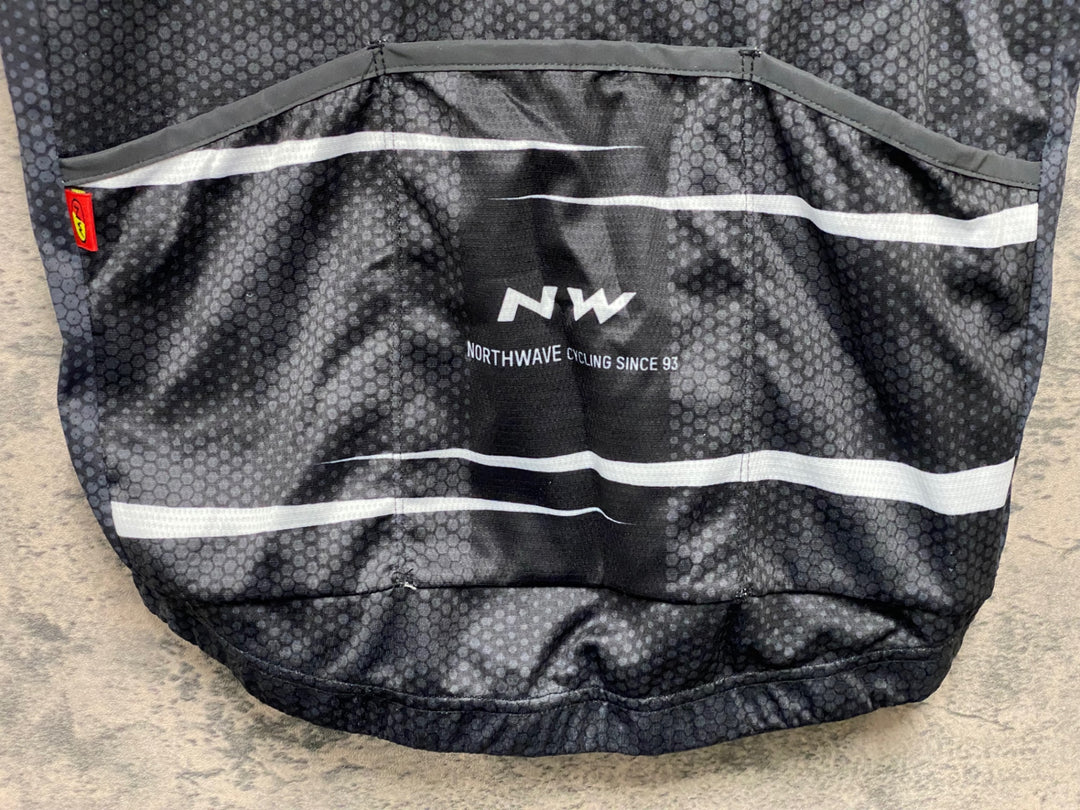 JK179 ノースウェーブ NORTHWAVE 半袖 サイクルジャージ 黒 M