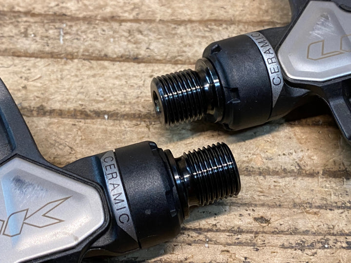 JI254 ルック LOOK KEO BLADE CARBON CERAMIC Ti ビンディングペダル チタンシャフト 12Nプレート付き