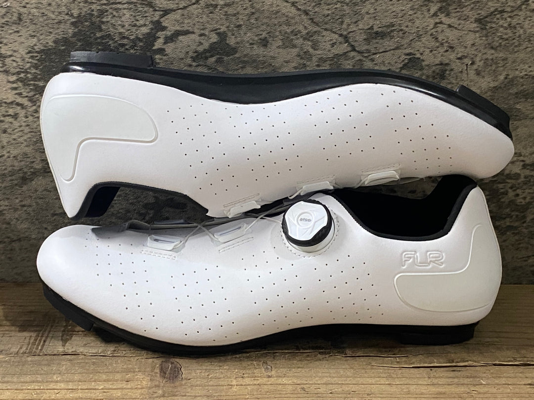 KJ085 FLR F-3 ビンディングシューズ 白 3穴 EU43