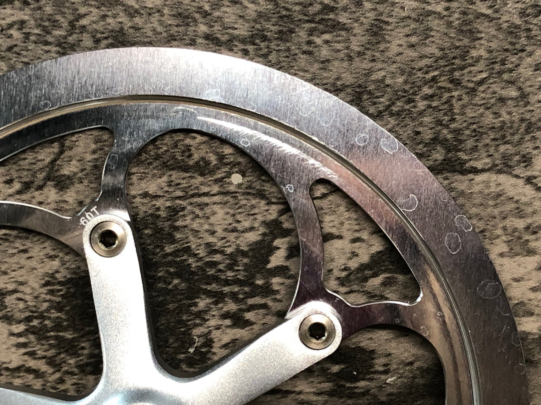 JN890 バズーカ BAZOOKA クランクセット シルバー170mm 60T