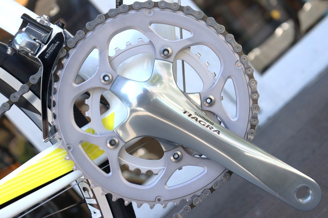 訳アリ ジャイアント GIANT TCR COMPOSITE 3 2014モデル XSサイズ シマノ ティアグラ 4500 MIX 9S カーボン ロードバイク 【横浜店】