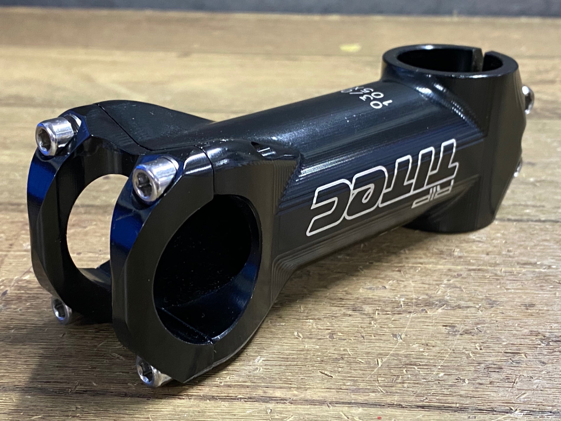 Titec ブラック ステム KA985 タイテック TITEC RIP アルミ ステム 105mm Φ31.8 OS 0° – BICI