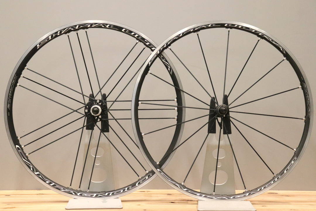 カンパニョーロ CAMPAGNOLO シャマルウルトラ SHAMAL ULTRA 2-WAY FIT アルミ チューブレス ホイールセット シマノ11S/12S 17C 【仙台店】