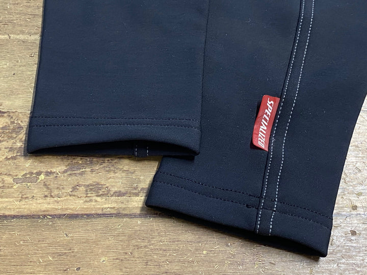 JV575 スペシャライズド SPECIALIZED ARM WARMERS アームウォーマー 黒 L 裏起毛