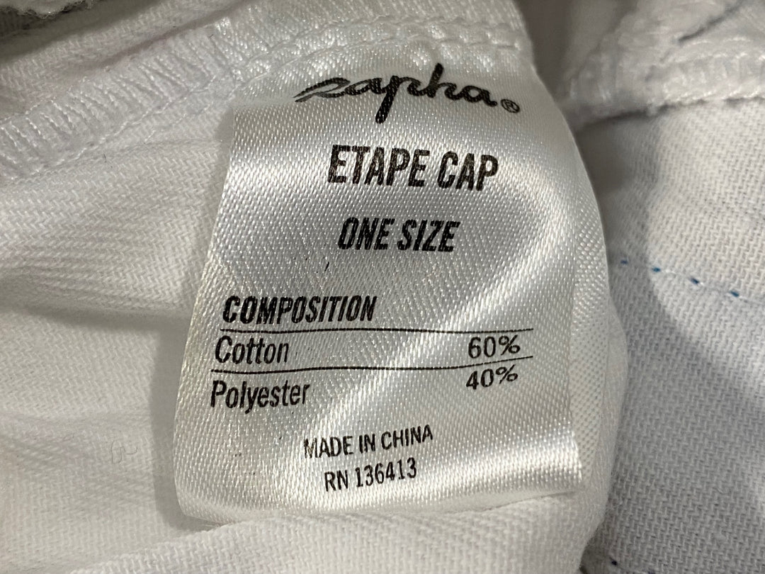 JZ556 ラファ Rapha ETAPE CAP サイクルキャップ 白 ワンサイズ