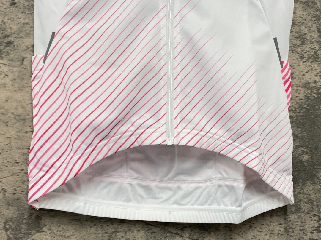 JW008 レリック reric Women's Himalia SS Jersey 半袖サイクルジャージ S 白 レディース