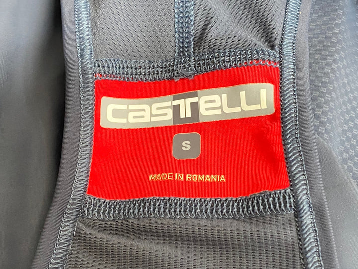 JY248 カステリ CASTELLI ビブショーツ 紺 S