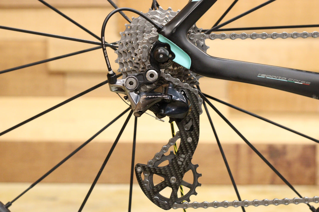訳アリ ビアンキ BIANCHI オルトレ OLTRE XR4 2017 50サイズ シマノ デュラエース R9100 MIX 11S カーボン ロードバイク 【立川店】