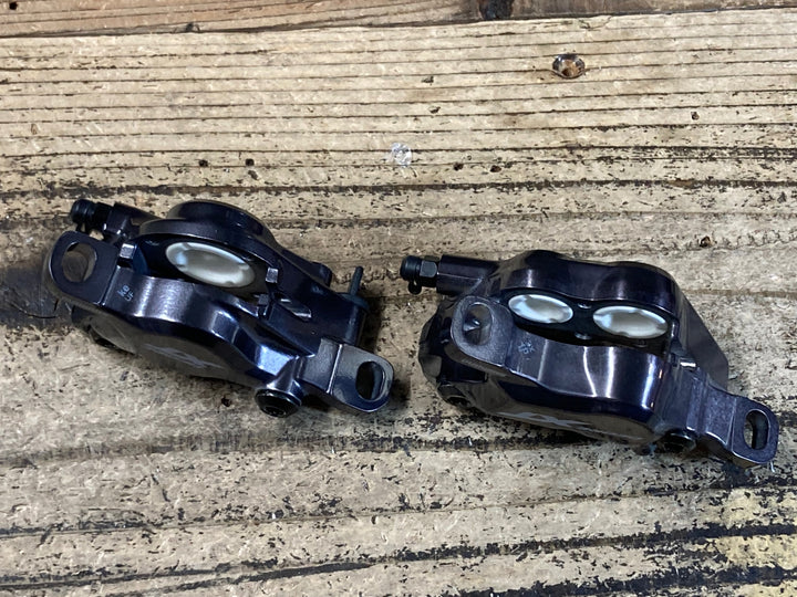 JO145 シマノ SHIMANO デオーレ DEORE XT BL-M8100 BR-M8120 油圧式ブレーキレバー 左右ブレーキキャリパーセット