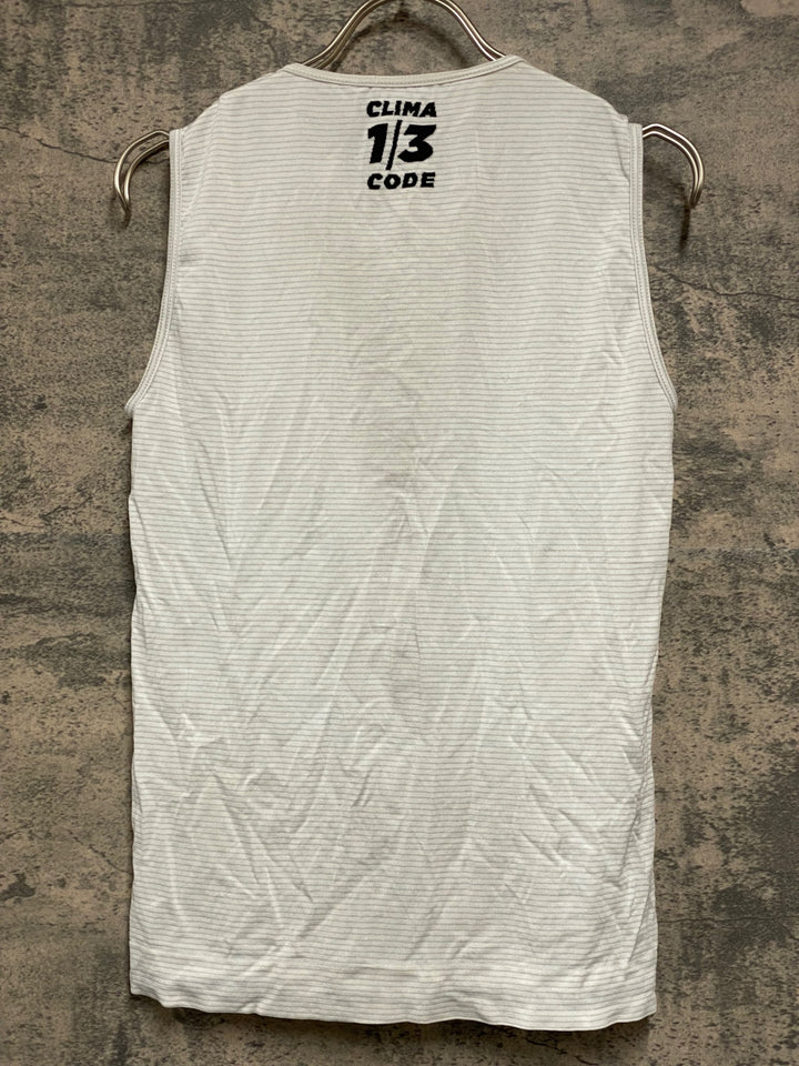 JO786 アソス ASSOS スキンレイヤー SKIN LAYER ノースリーブ 白 Mサイズ