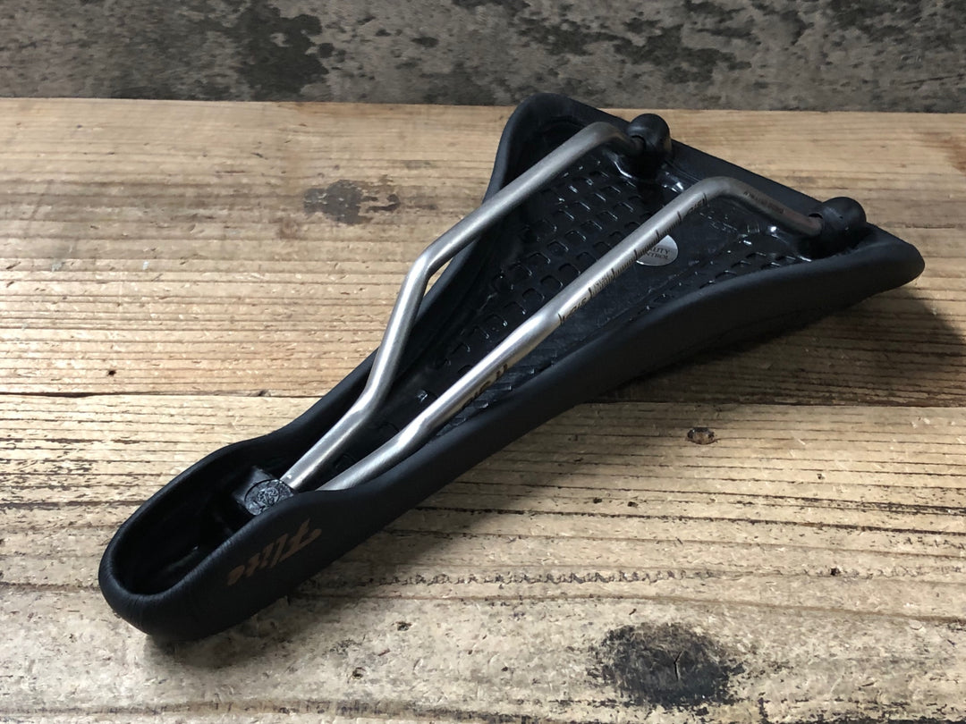 KF435 セライタリア selle italia ミラノ フライト ボニー MILANO FLITE BONNIE サドル 黒 チタンレール