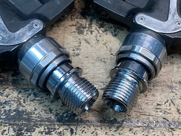 JI434 シマノ SHIMANO デュラエース DURA-ACE PD-9000 ビンディングペダル SPD-SL +4mmシャフト