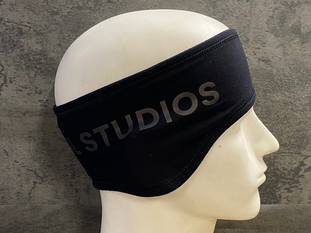 KA610 パスノーマルスタジオ PAS NORMAL STUDIOS ヘッドバンド 黒 裏起毛