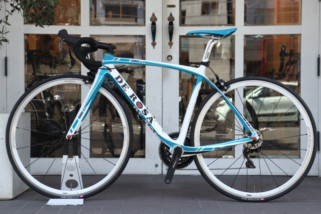 訳アリ デローザ DE ROSA アイドル IDOL 2015モデル 49.5サイズ シマノ 105 R7000 11S カーボン ロードバイク 【横浜店】