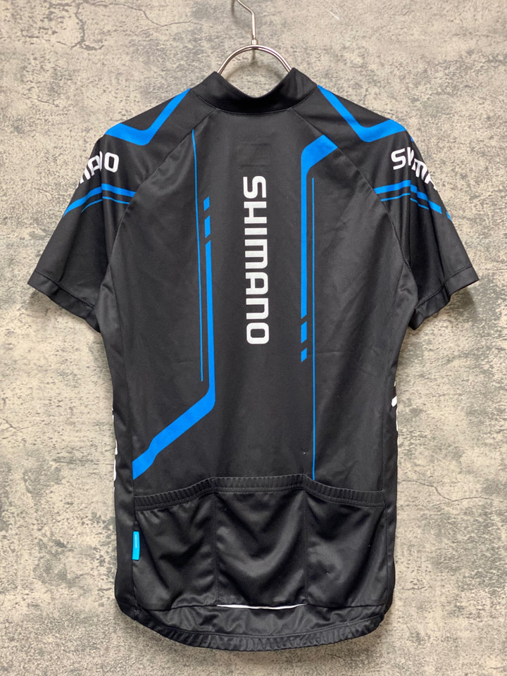 KI219 シマノ SHIMANO 半袖 サイクルジャージ 黒 L