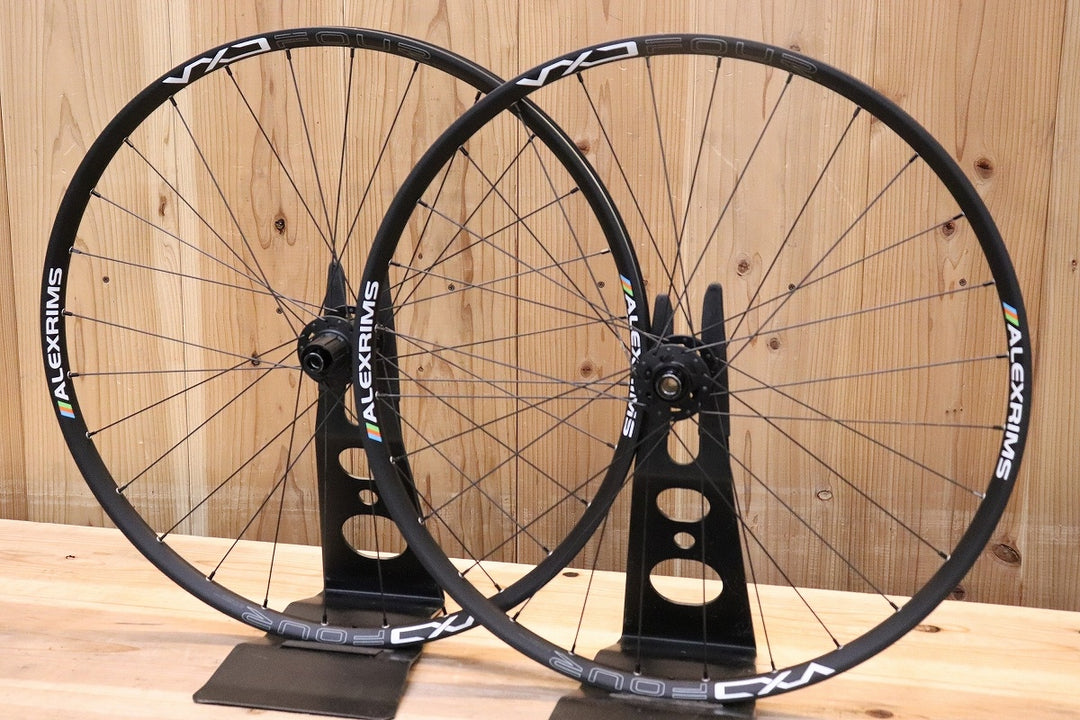 アレックスリム ALEXRIMS VXD4 アルミ チューブレスレディ ホイールセット シマノ 11S MTB 27.5" 【芦屋店】