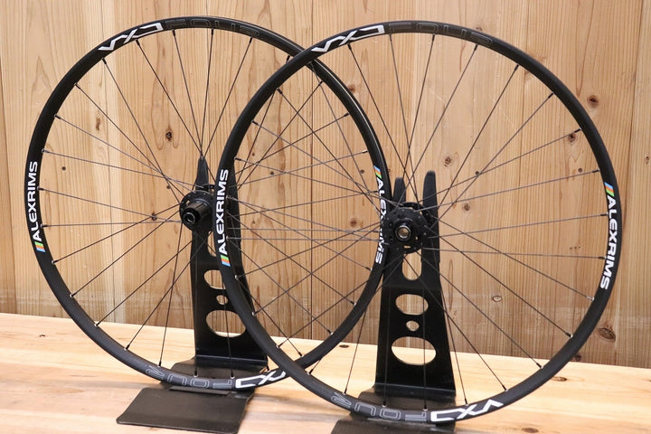 アレックスリム ALEXRIMS VXD4 アルミ チューブレスレディ ホイールセット シマノ 11S MTB 27.5" 【芦屋店】