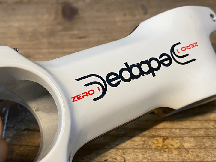 JQ867 デダ Deda ZERO 1 アルミ ステム 白 80mm Φ31.7 OS