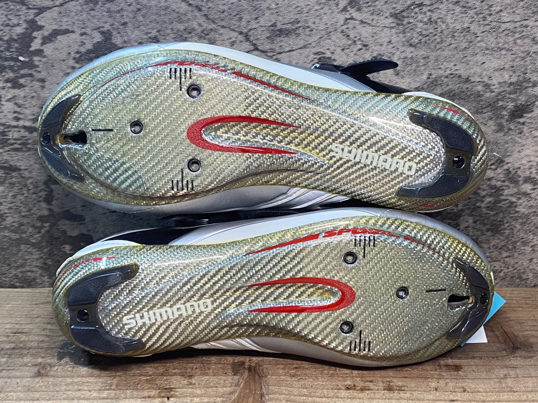 JR494 シマノ SHIMANO SH-R132L ビンディングシューズ 黒 EU37