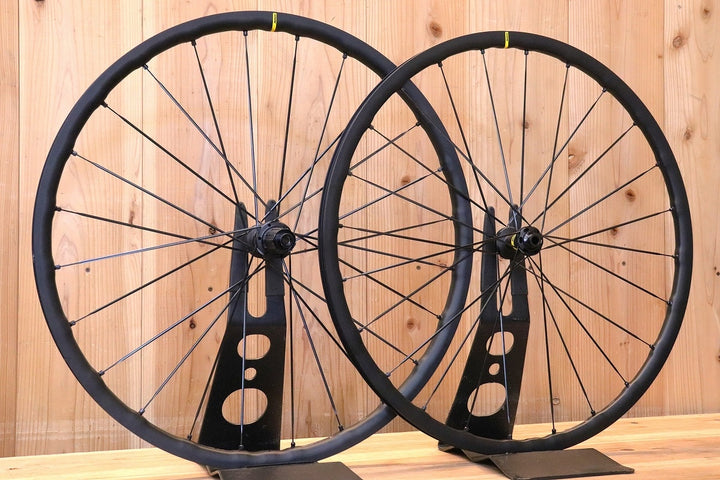 マヴィック MAVIC キシリウム KSYRIUM SL 25 DISC アルミ チューブレスレディ ホイールセット シマノ 11S/12S 【芦屋店】