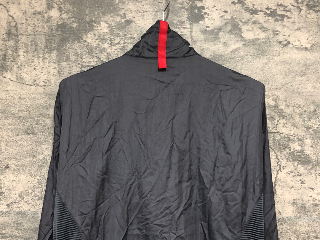 KA349 カステリ CASTELLI 長袖 サイクルジャケット グレー L 裏起毛