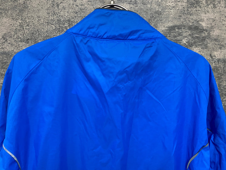 KF857 マヴィック MAVIC 長袖 ウインドブレイカー 青 L