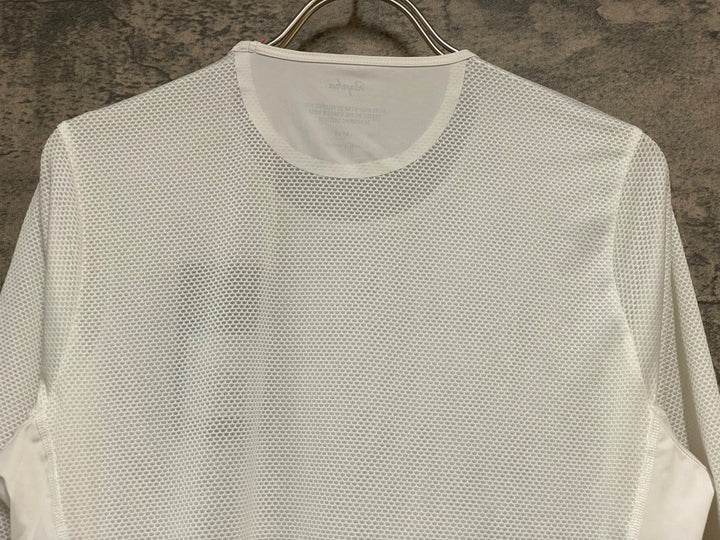 KL116 ラファ Rapha PRO TEAM BASE LAYER SHORT SLEEVE 半袖 ベースレイヤー 白 L