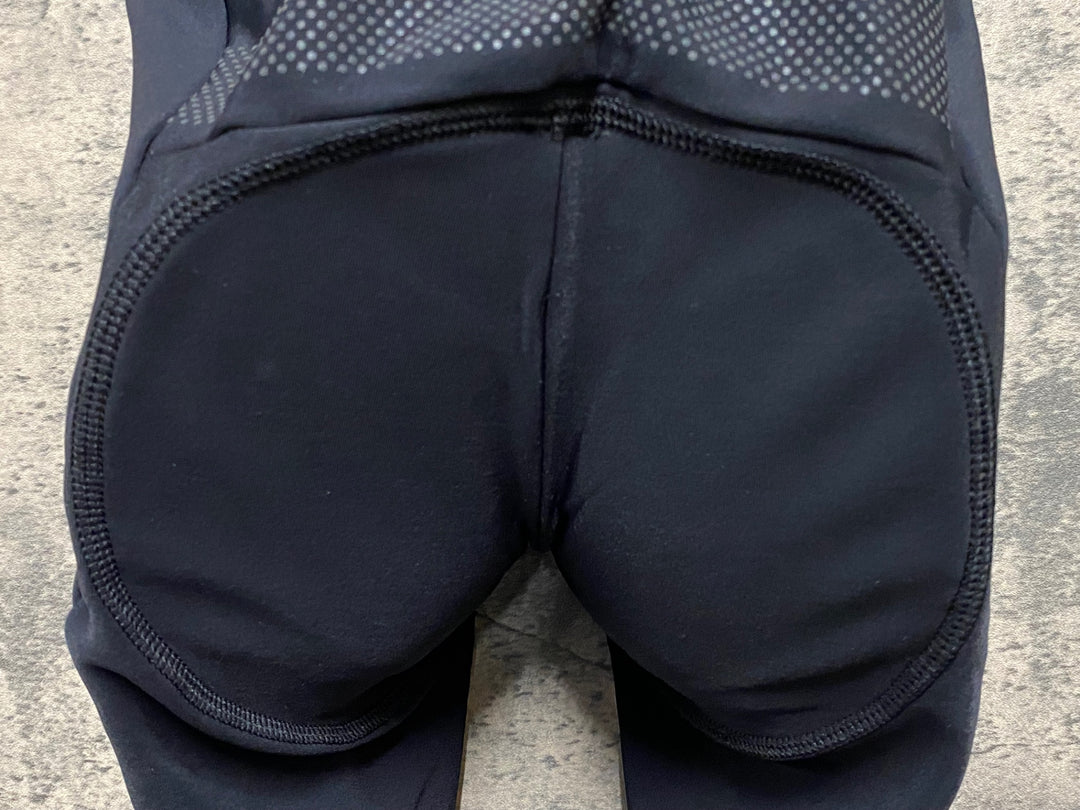 KM404 ラファ Rapha CARGO WINTER TIGHTS WITH PAD ビブタイツ 黒 XS 裏起毛