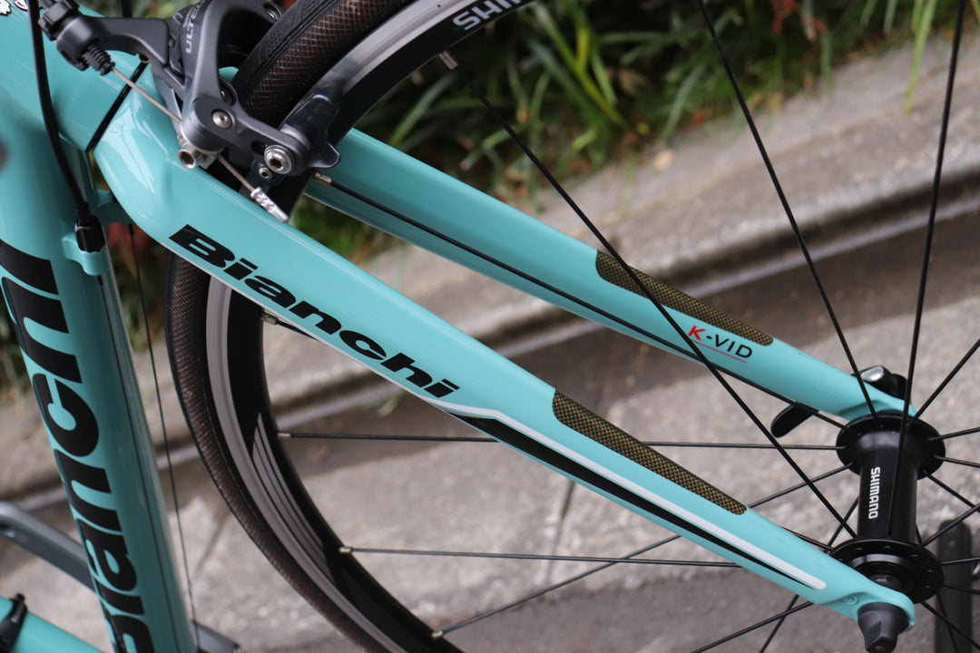 ビアンキ BIANCHI ヴィアニローネ VIA NIRONE 7 2016年 50サイズ シマノ 105 5800 MIX 11S アルミ ロードバイク 【さいたま浦和店】