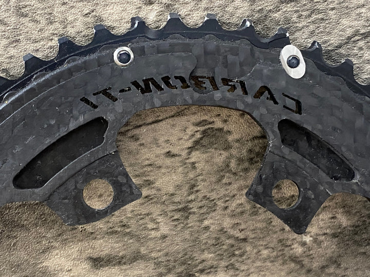 IT101 カーボンチ CarbonTi X-Ring チェーンリングセット 52/36T シマノ12s対応 ボルト付き